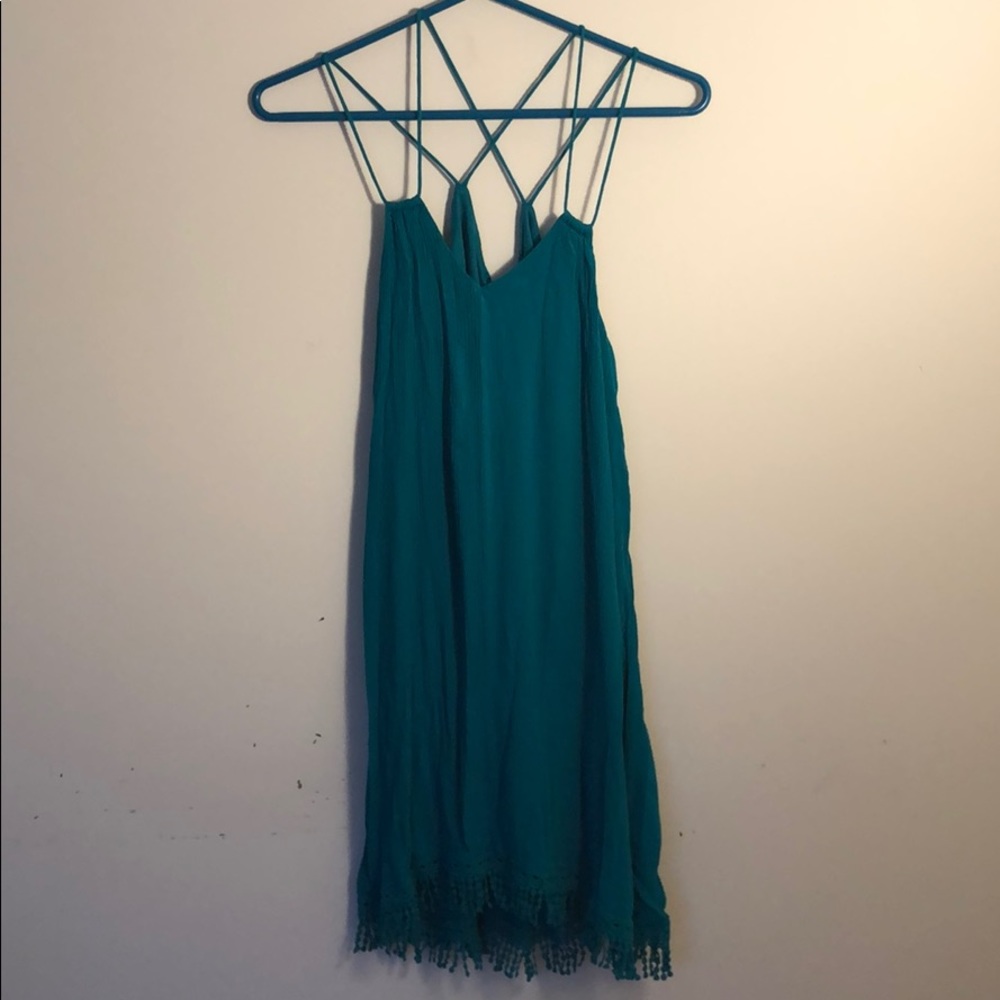 Socalite teal summer dress